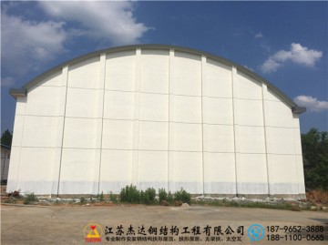 江西萍鄉(xiāng)糧食儲備庫拱形屋頂工程
